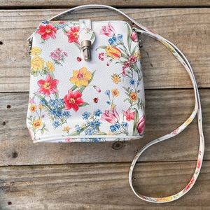 90s floral mini purse